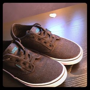 Vans off the wall black/white low